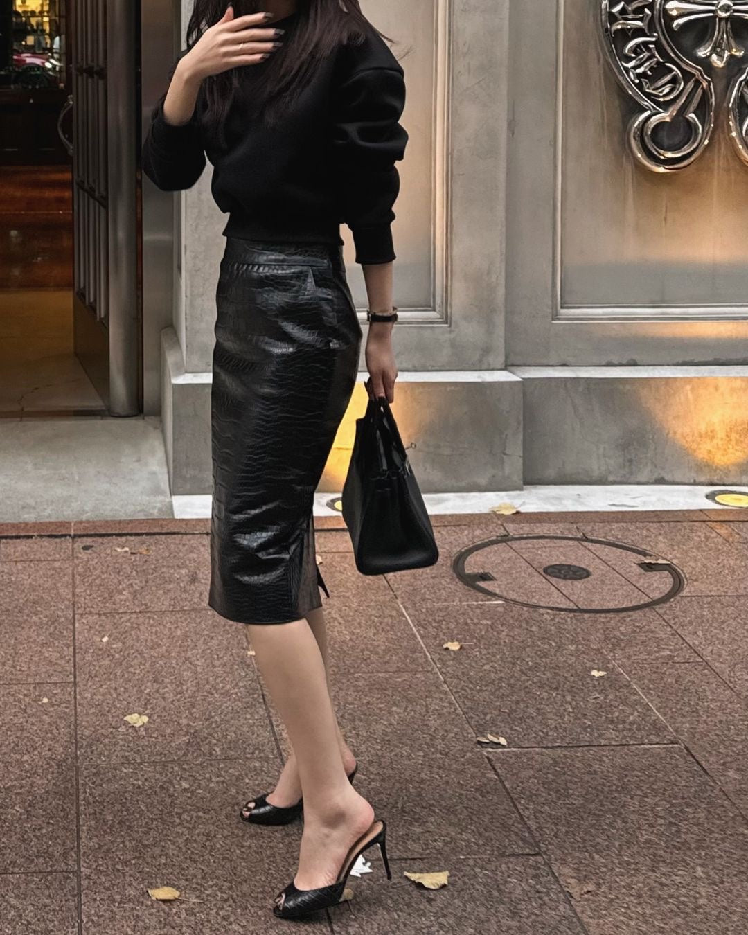 Leather Skirt