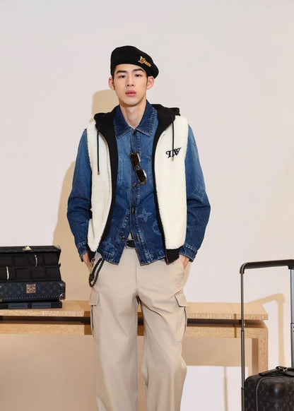 Detachable-sleeve Vest