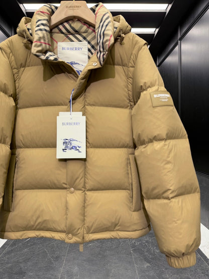 Detachable-sleeve down jacket