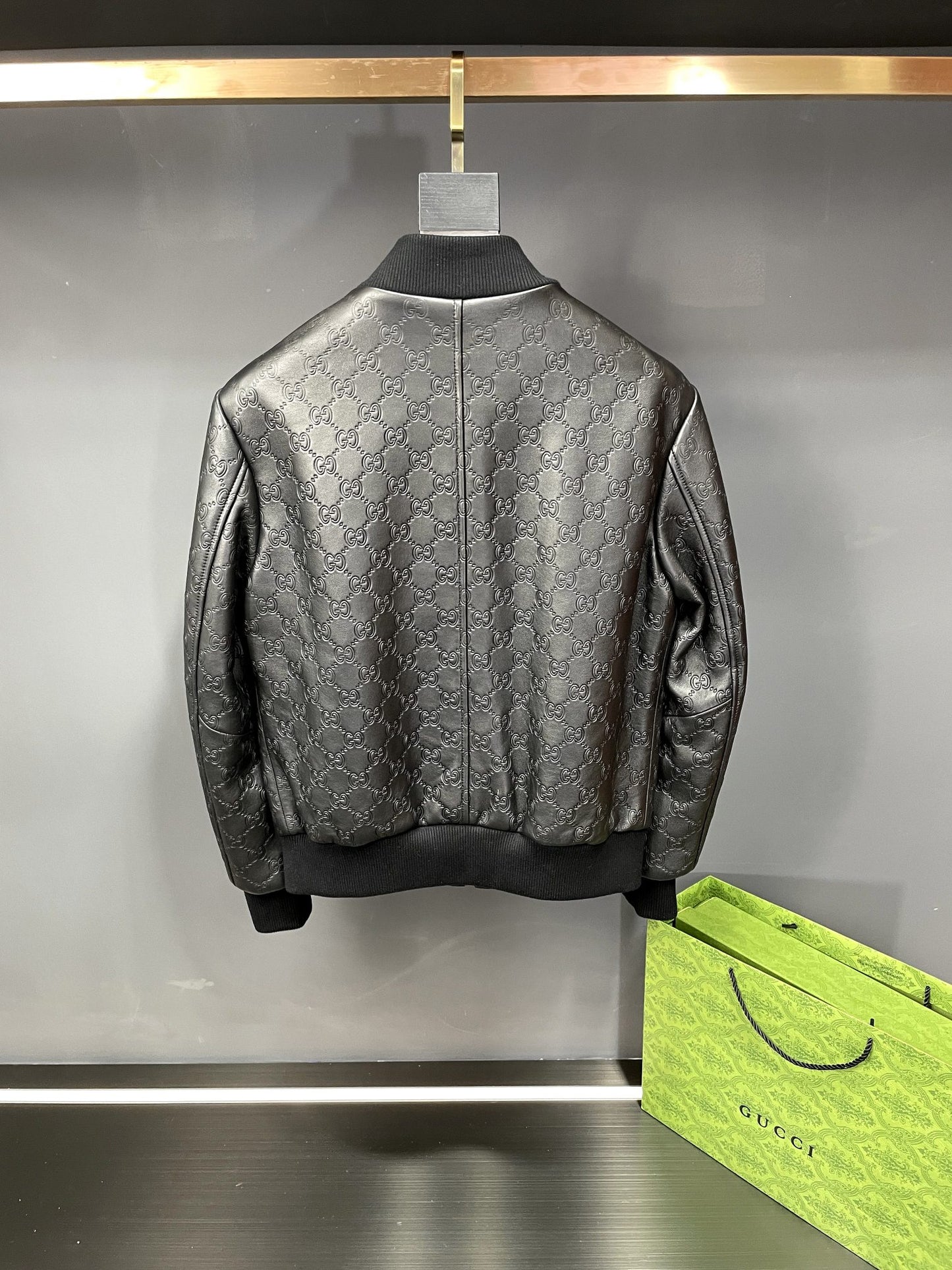 Leather Baseball Jacket