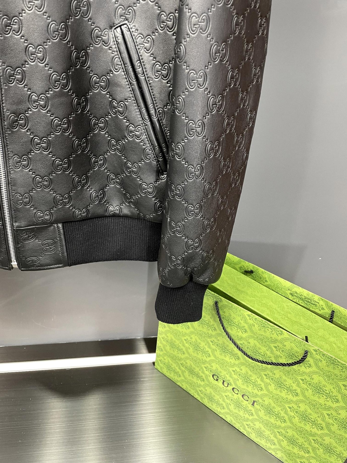 Leather Baseball Jacket