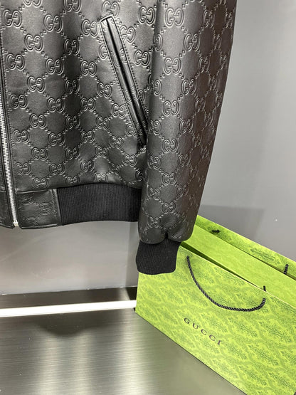 Leather Baseball Jacket