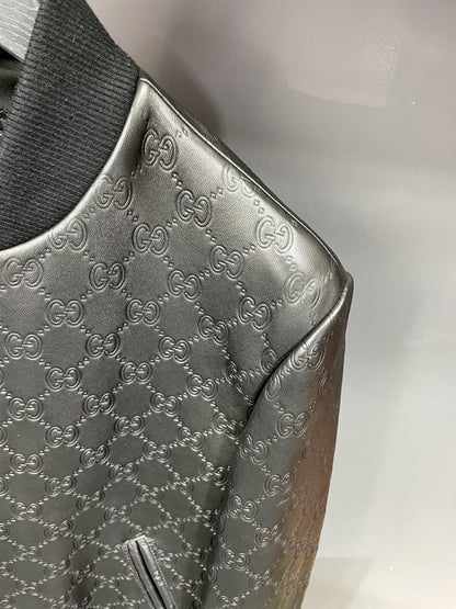 Leather Baseball Jacket