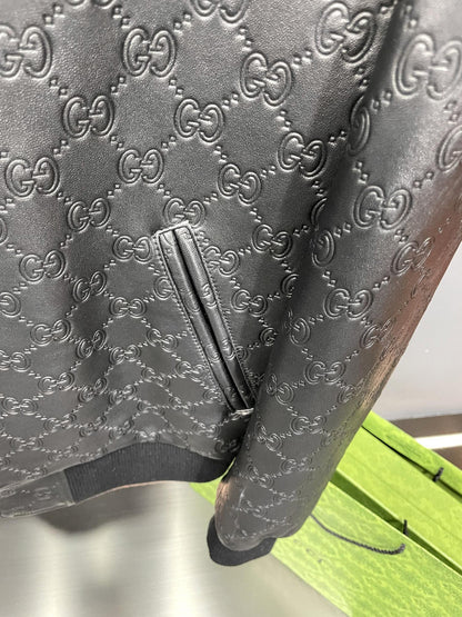 Leather Baseball Jacket