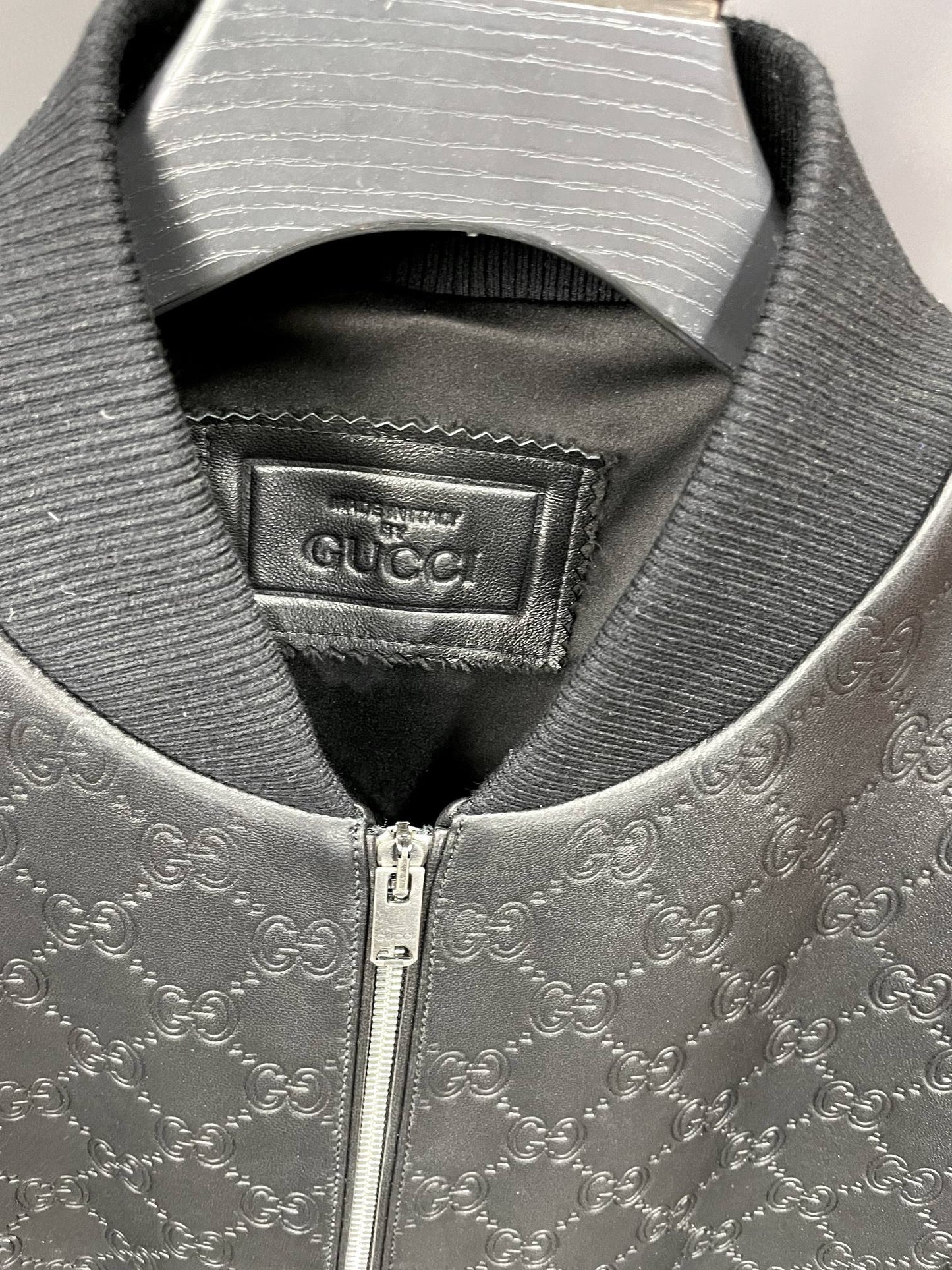 Leather Baseball Jacket