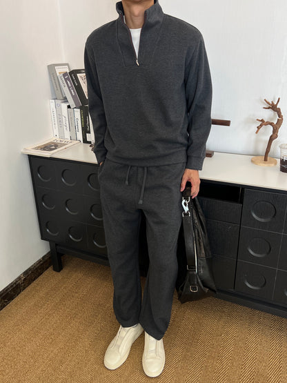 Sweatshirt + Casual pants