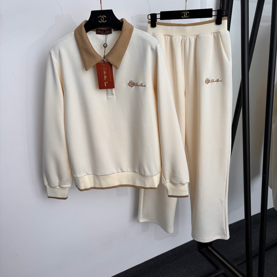 Sweatshirt + Casual pants