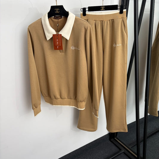 Sweatshirt + Casual pants
