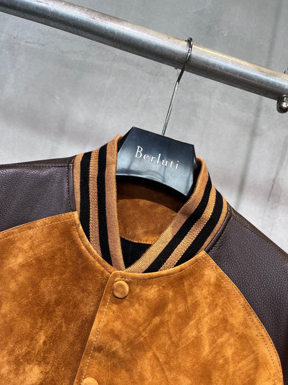Leather Baseball Jacket