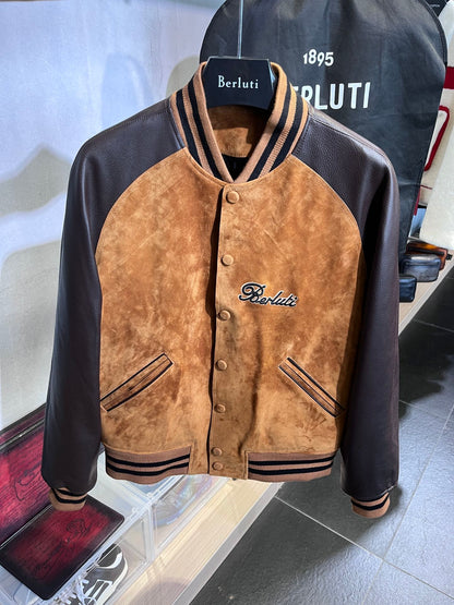 Leather Baseball Jacket