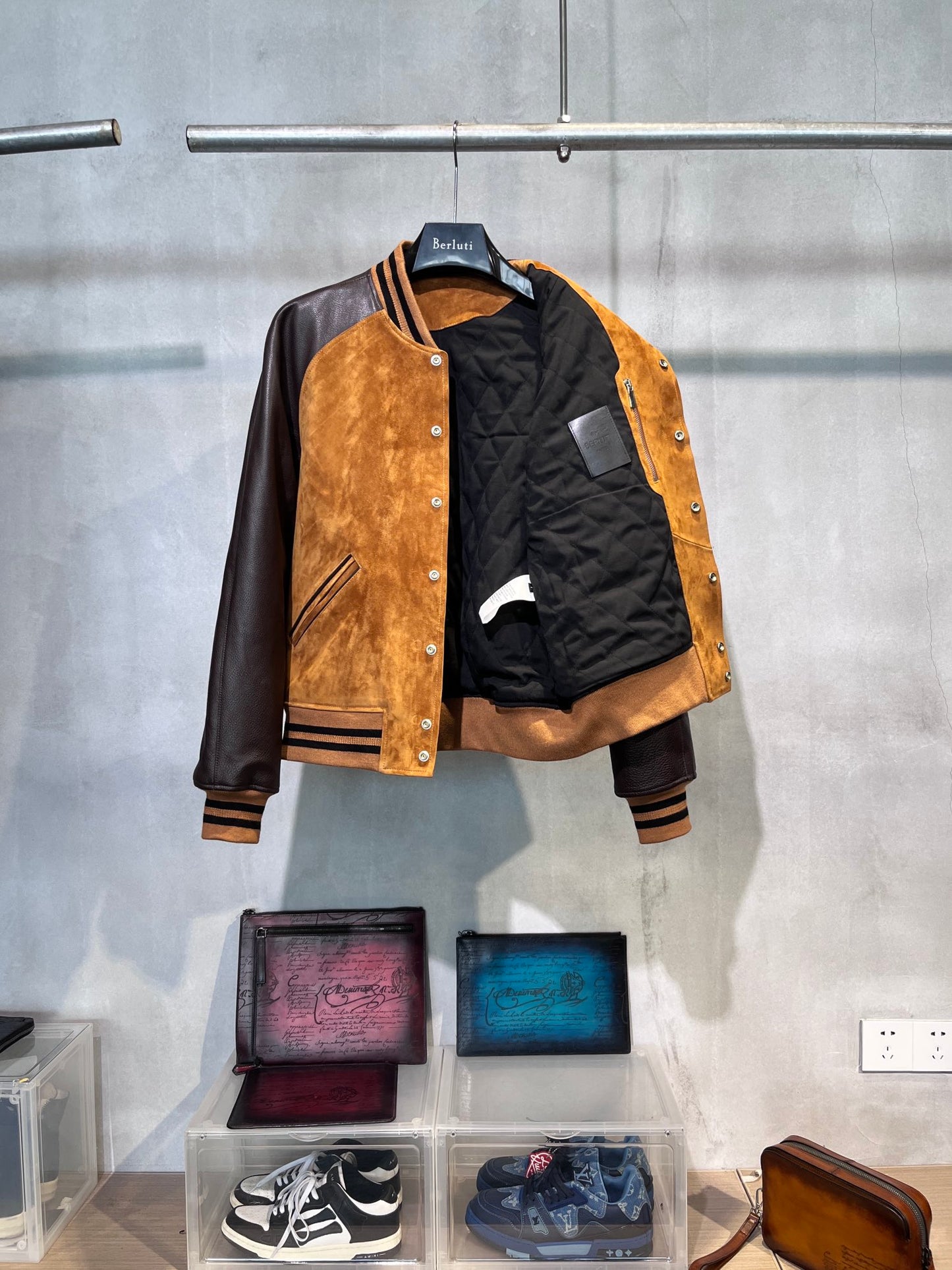 Leather Baseball Jacket