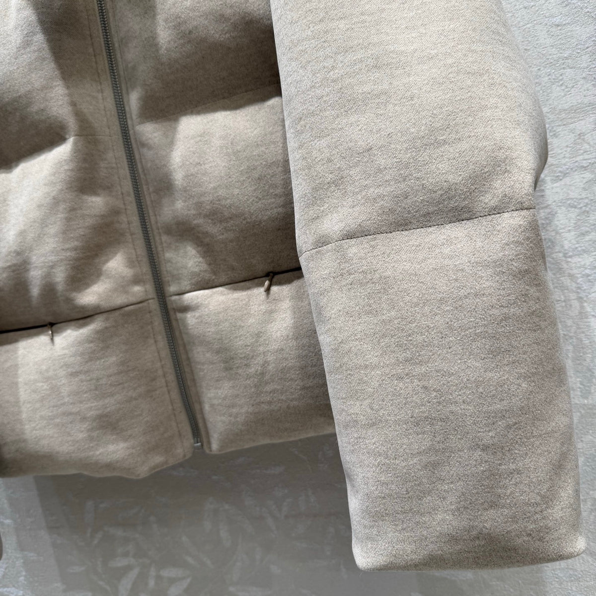 Cashmere-Blend Down Jacket