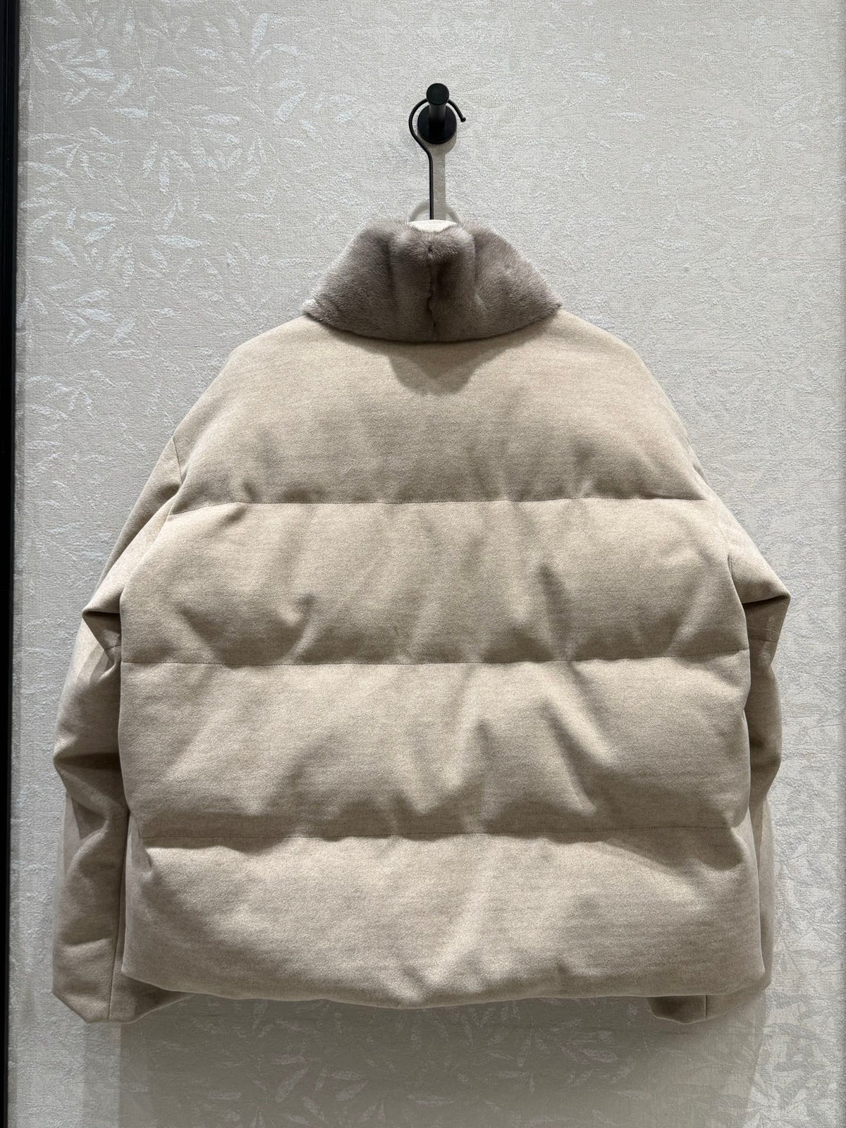 Cashmere-Blend Down Jacket