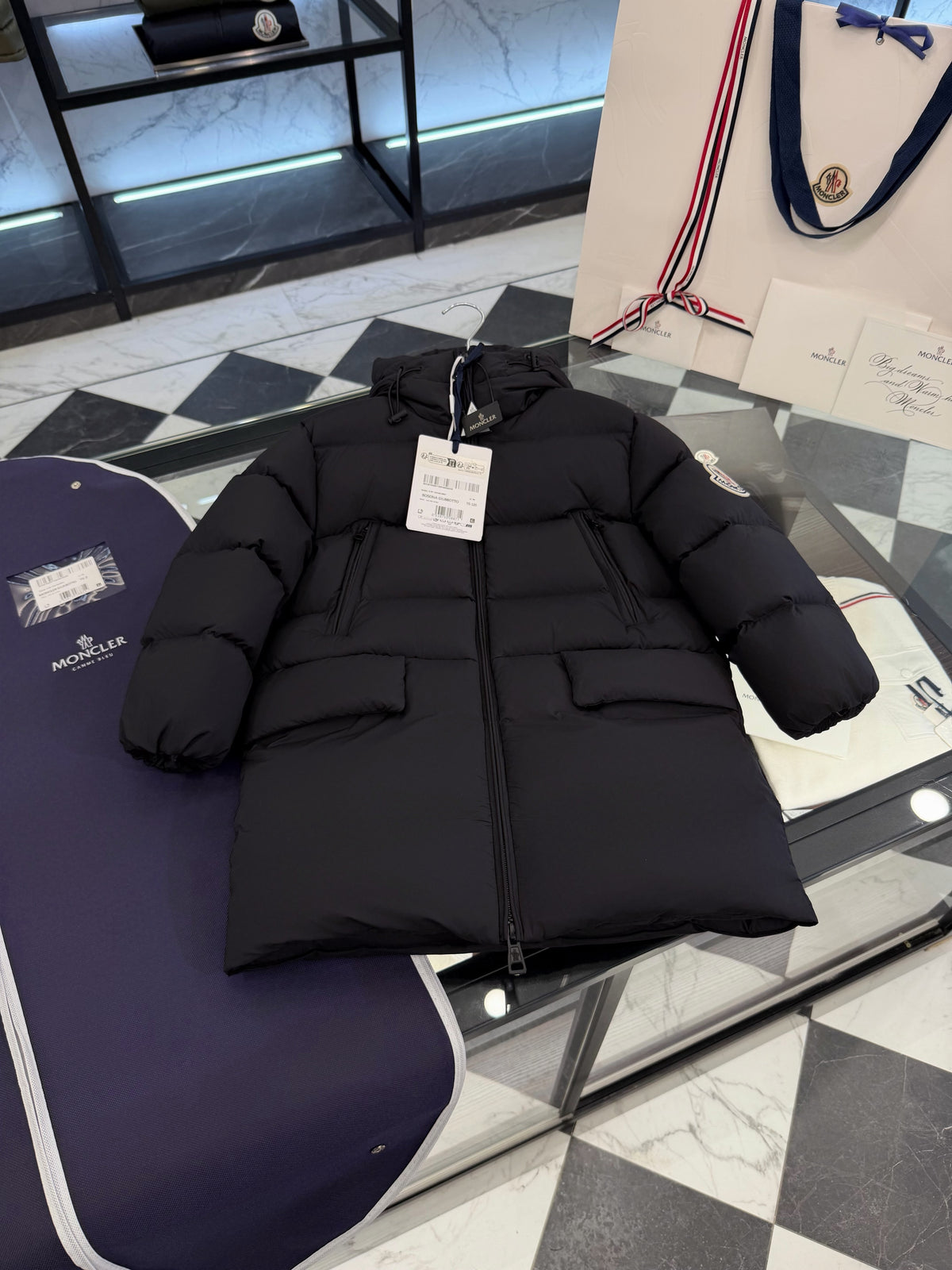 Kids’ Long Down Jacket