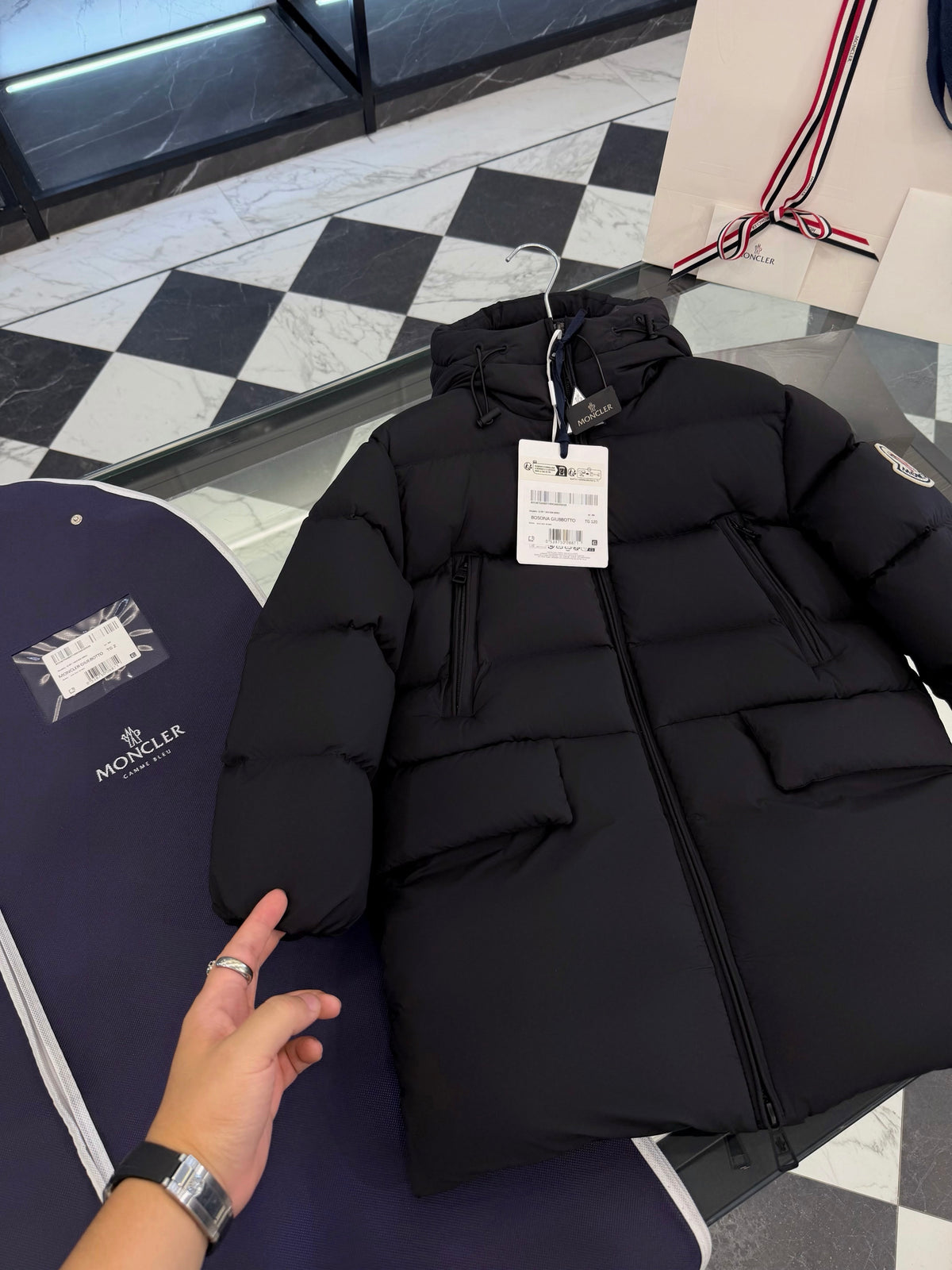 Kids’ Long Down Jacket