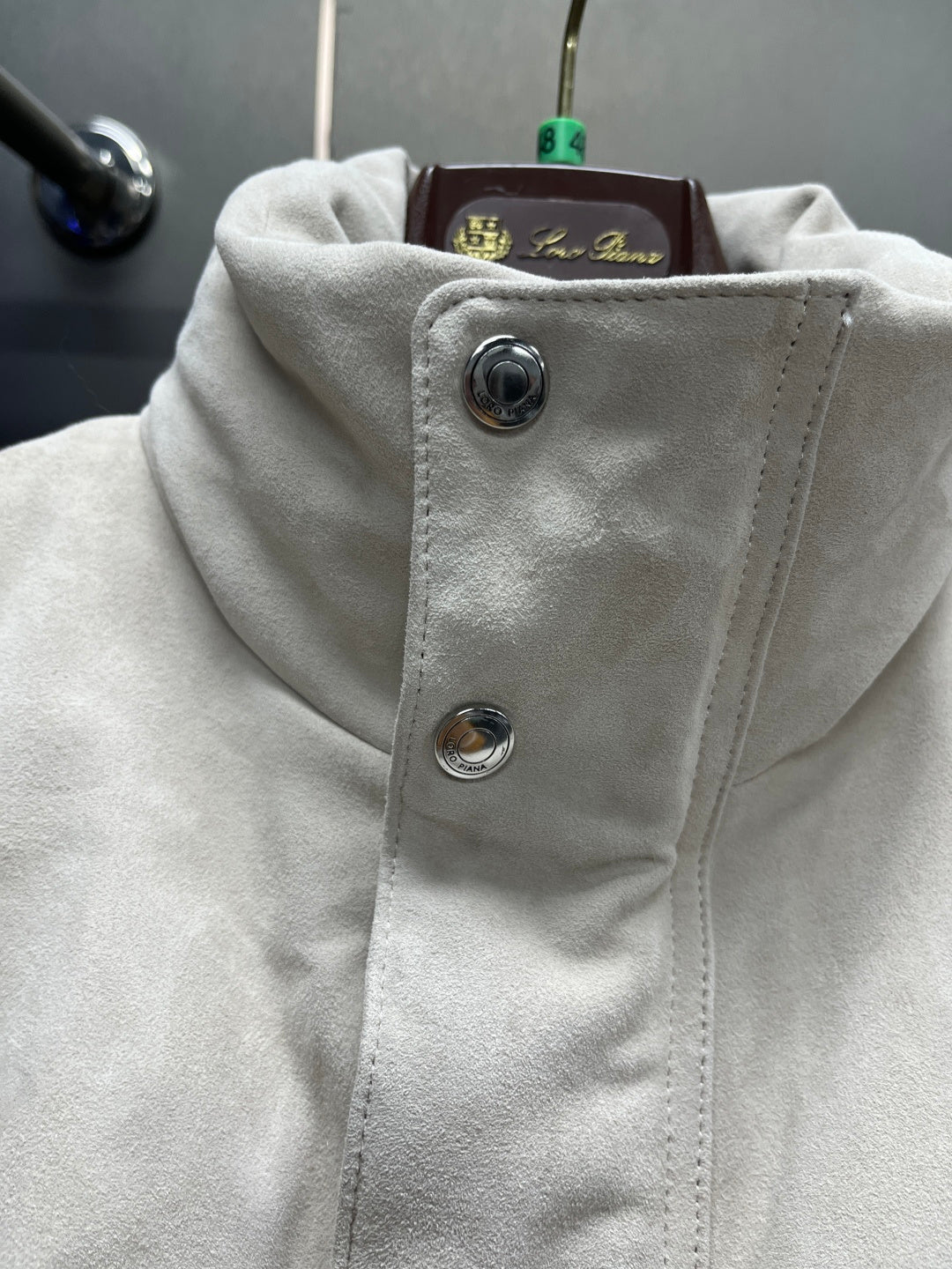 Leather Down Jacket