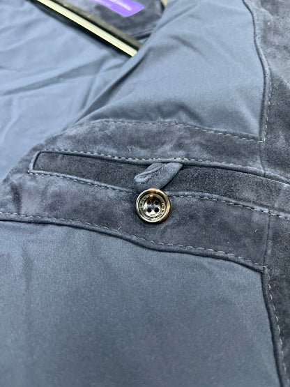 Leather Down Jacket