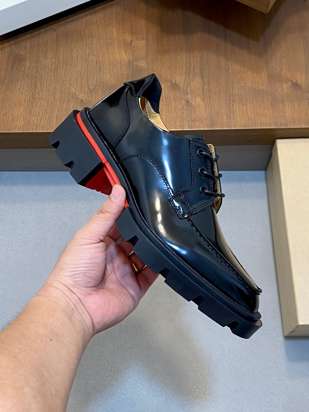 Derby shoes