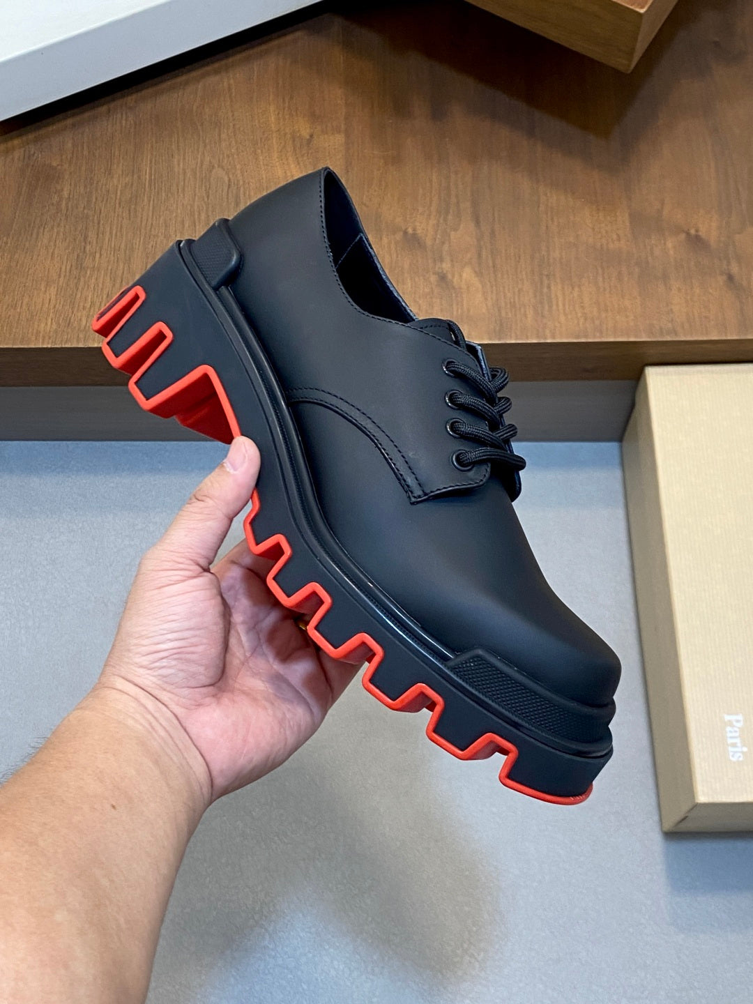 Derby shoes
